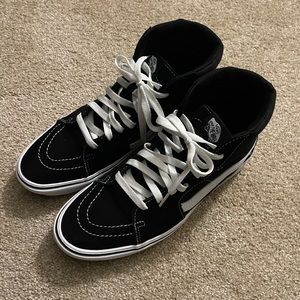Van’s Black High Top Comfy Cush